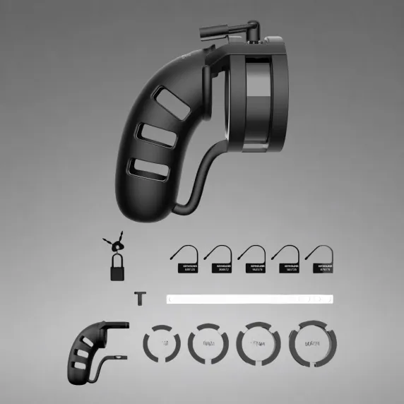 Chastity Cage Man Cage Model 19 with Ballsplitter