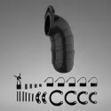 Gabbia di castità Man Cage Model 05