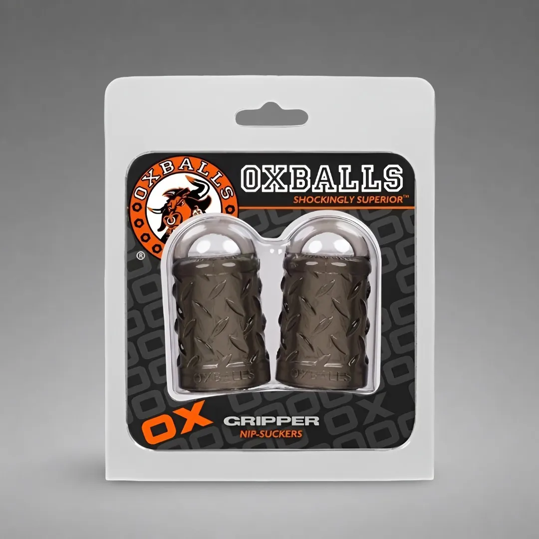 Nipple suction cups Oxballs GRIPPER Nipple Sucker Smoke