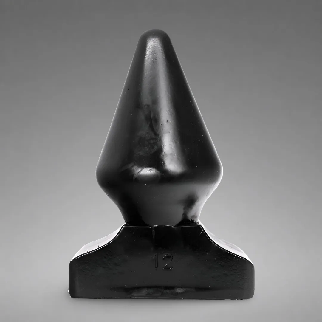 Plug anal PVC All Black 9"