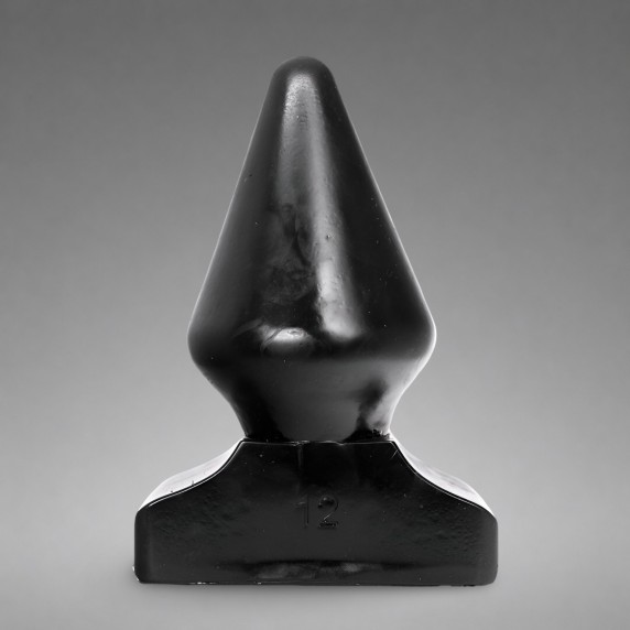 Plug anal PVC All Black 9"