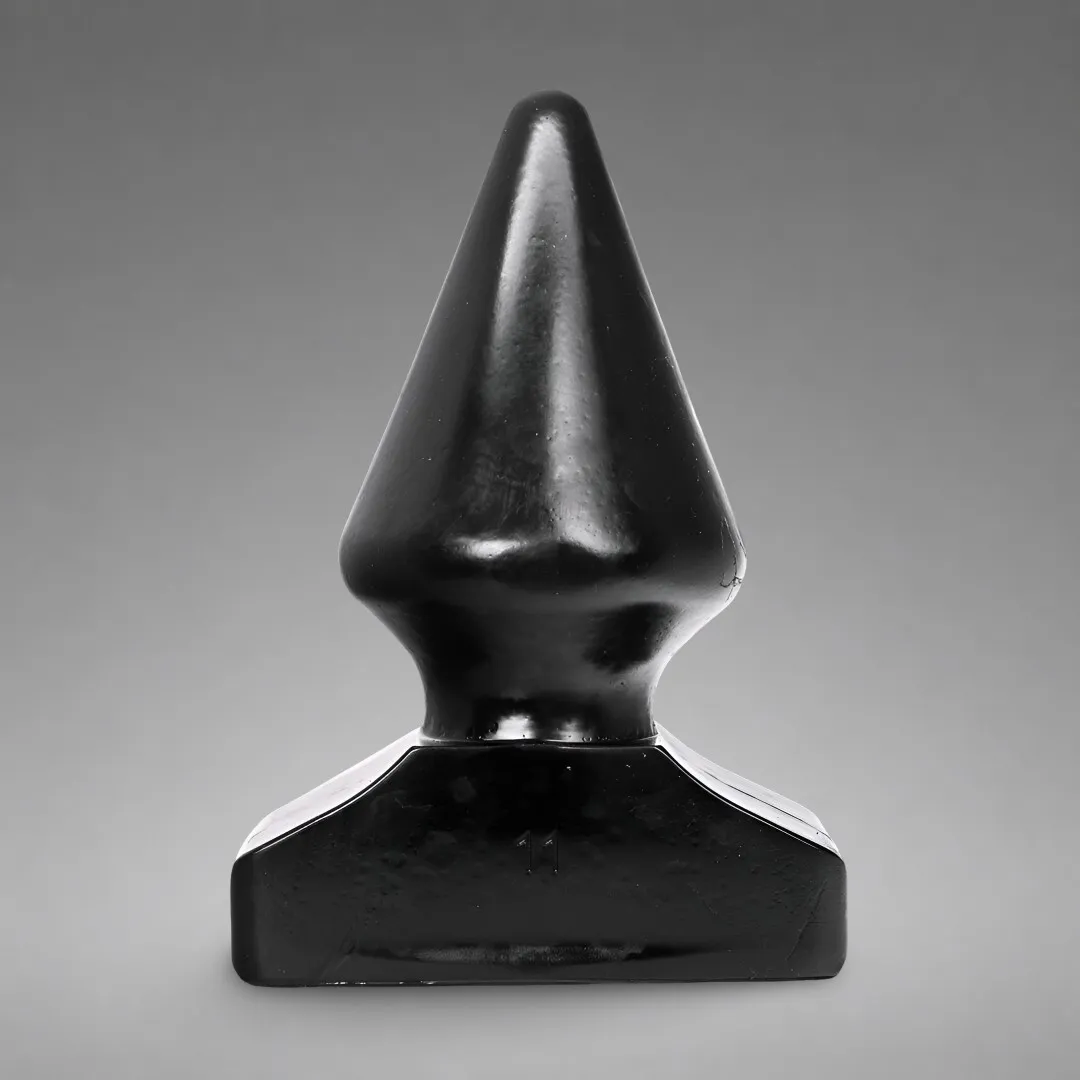 Plug anal PVC All Black 8"