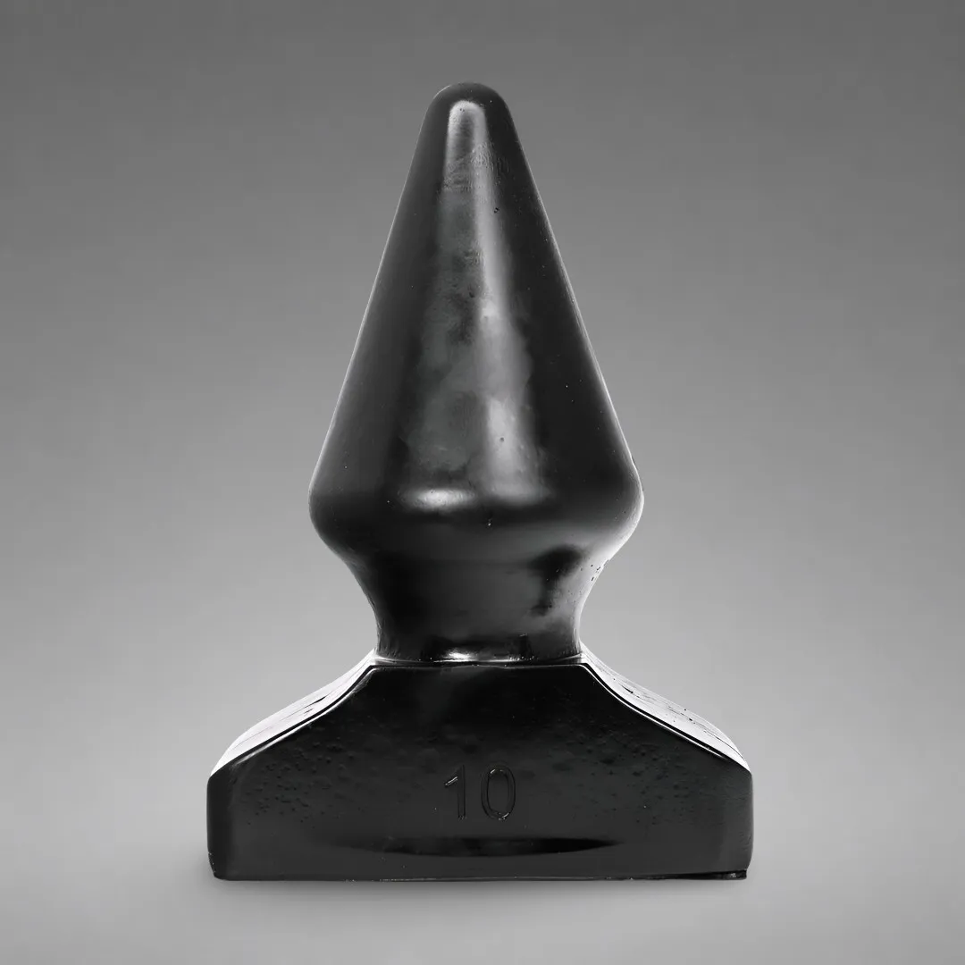 Plug anal PVC All Black 8"