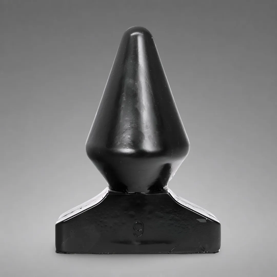 Plug anal PVC All Black 7"