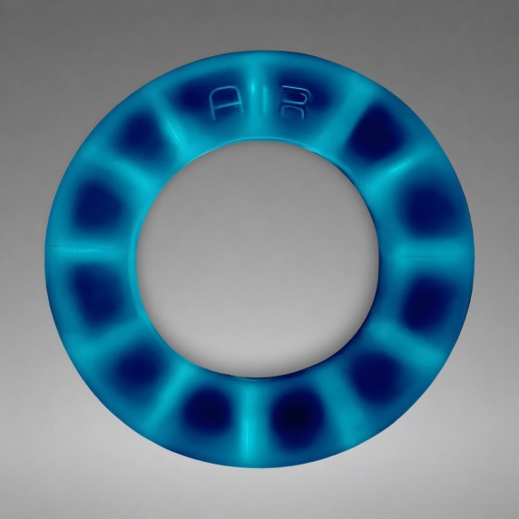 Oxballs Airflow Space Blue Cockring