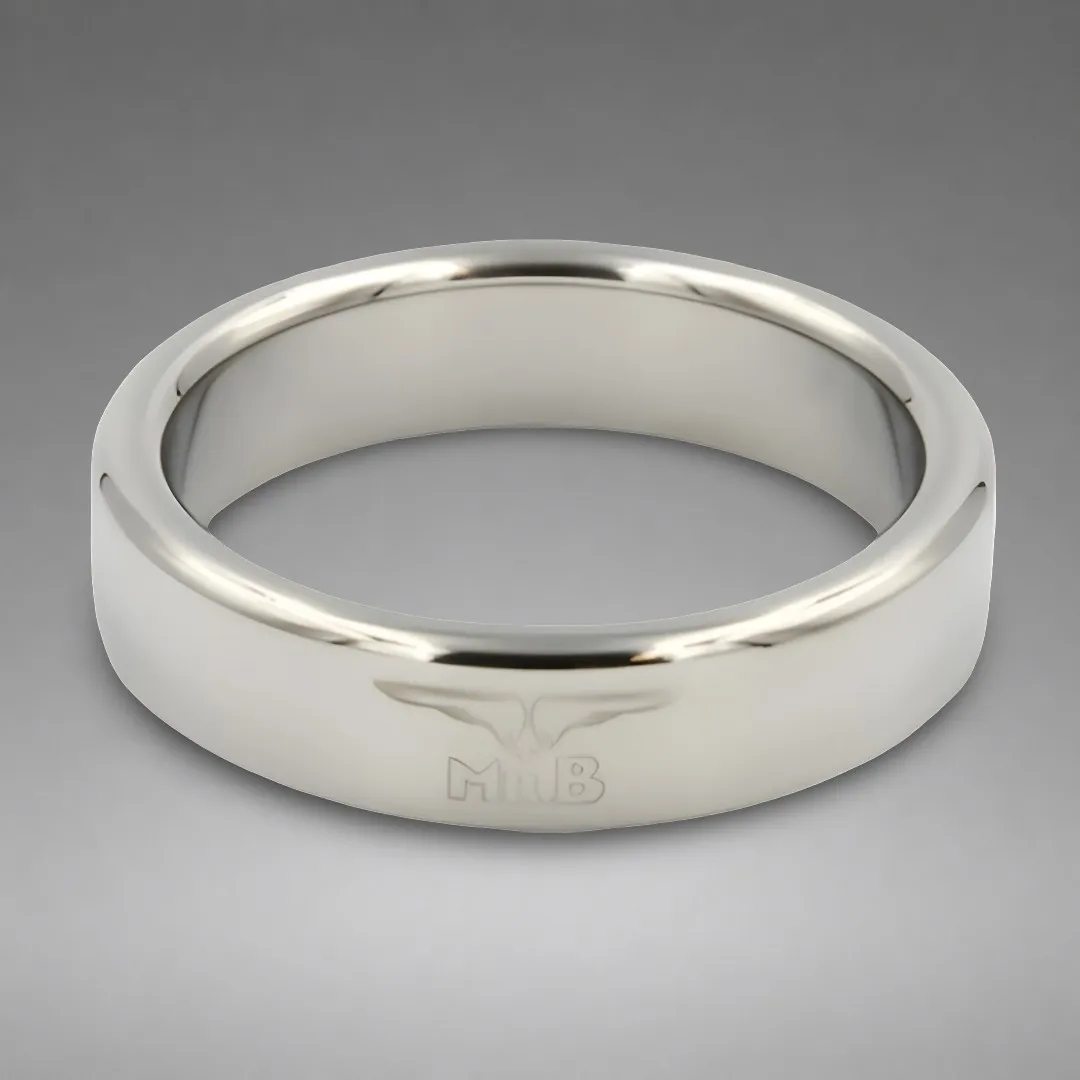 Anillo para el pene de acero Light Mister B