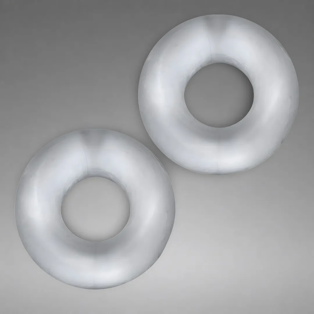 STIFFY Bulge Cockrings Oxballs Clear Ice