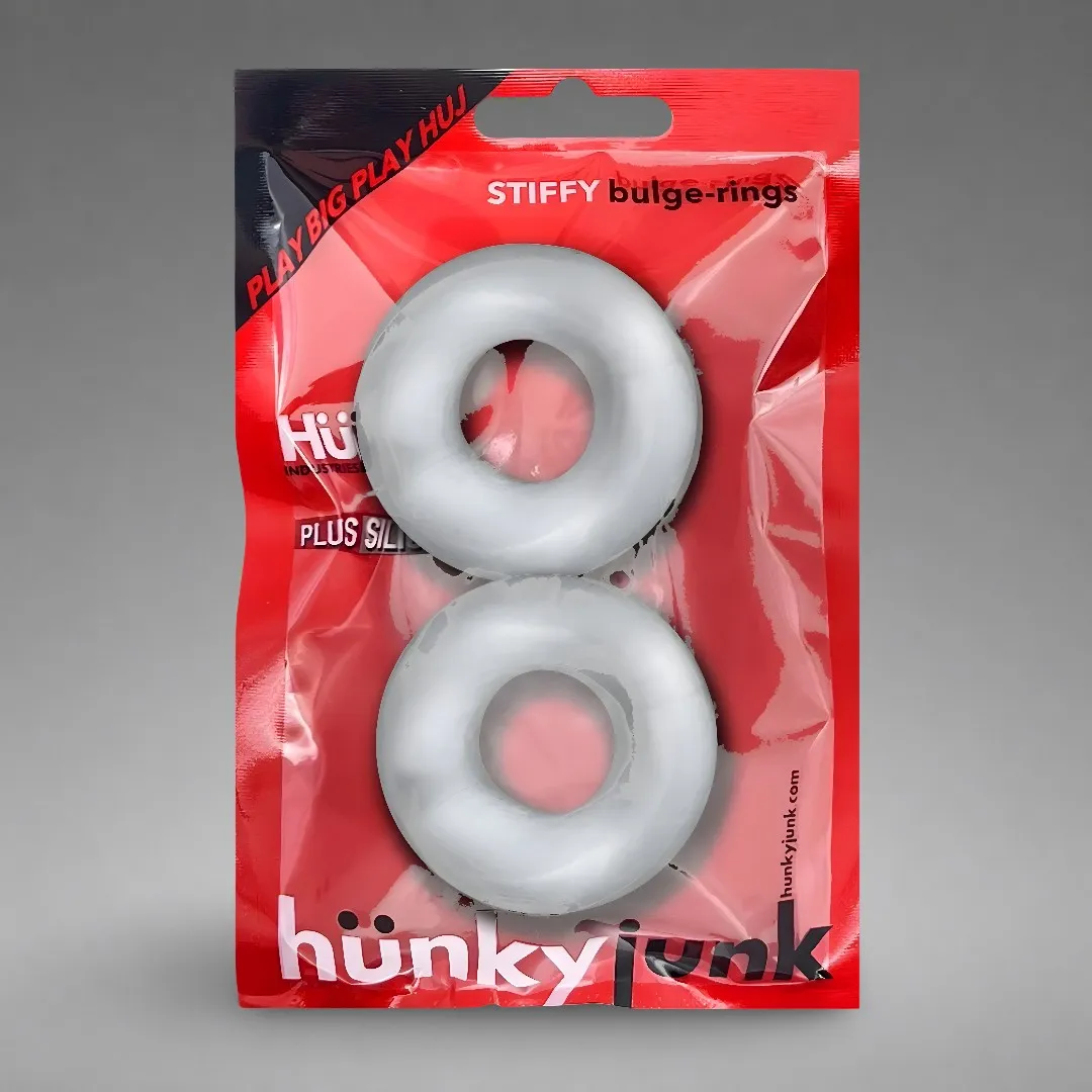 Anelli per il pene Oxballs STIFFY Bulge Clear Ice