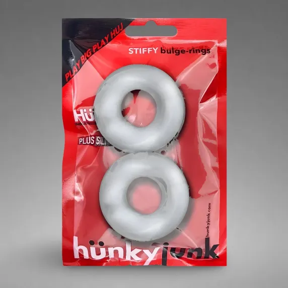 STIFFY Bulge Cockrings Oxballs Clear Ice