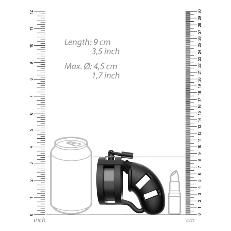 Chastity Cage Man Cage Model 18 with Ballsplitter