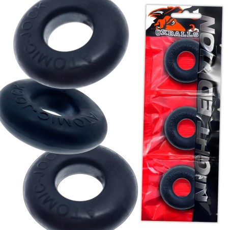 Oxballs RINGER cockring 3-pack - NIGHT Edition