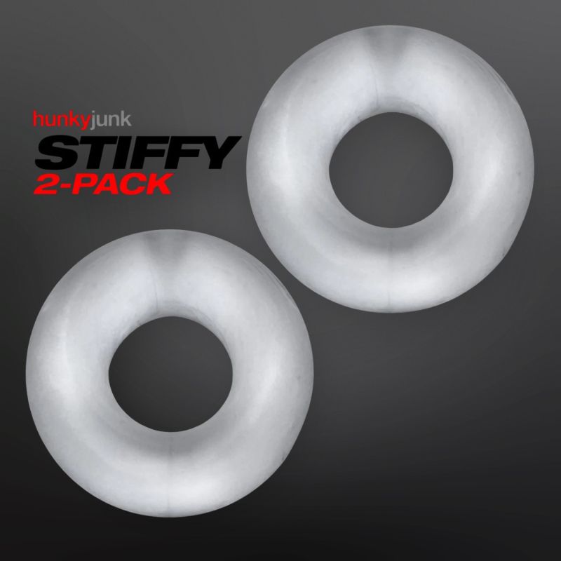 Penisringe Oxballs STIFFY Bulge Clear Ice