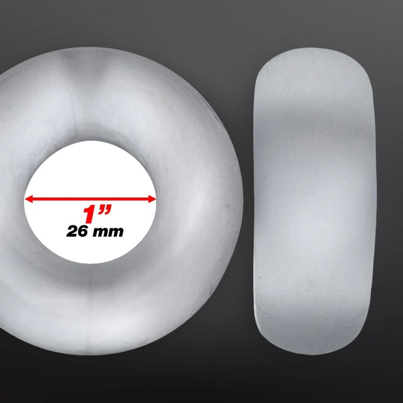 Oxballs STIFFY 2 Pack Bulge Cockrings - Clear Ice