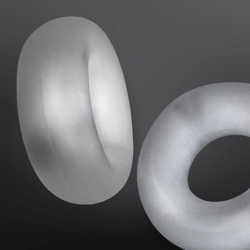 Penisringe Oxballs STIFFY Bulge Clear Ice