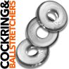 Oxballs RINGER Cockring - Clear 3 Pack