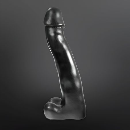 Dark Crystal Knuth Dildo Black