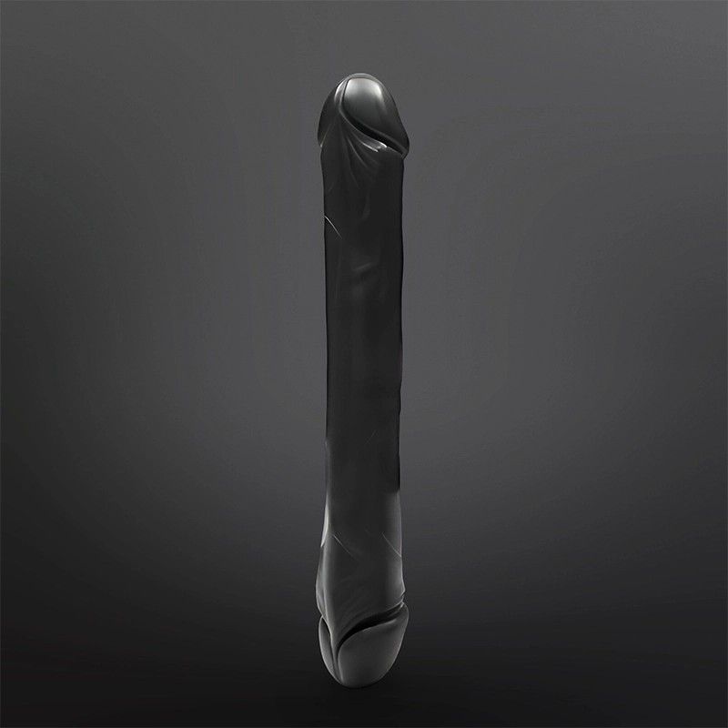 Exxxtreme Double Header Dong 37 x 5,8 cm Dildo doppio Exxxtreme Double Header Dong 37×5,8cm nero
