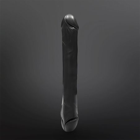 Dildo dwustronne Exxxtreme Double Header Dong 37×5,8 cm czarne