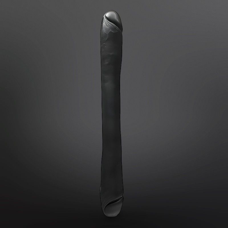 Dildo doppio Exxxtreme Double Header Dong 58×6,0 cm nero