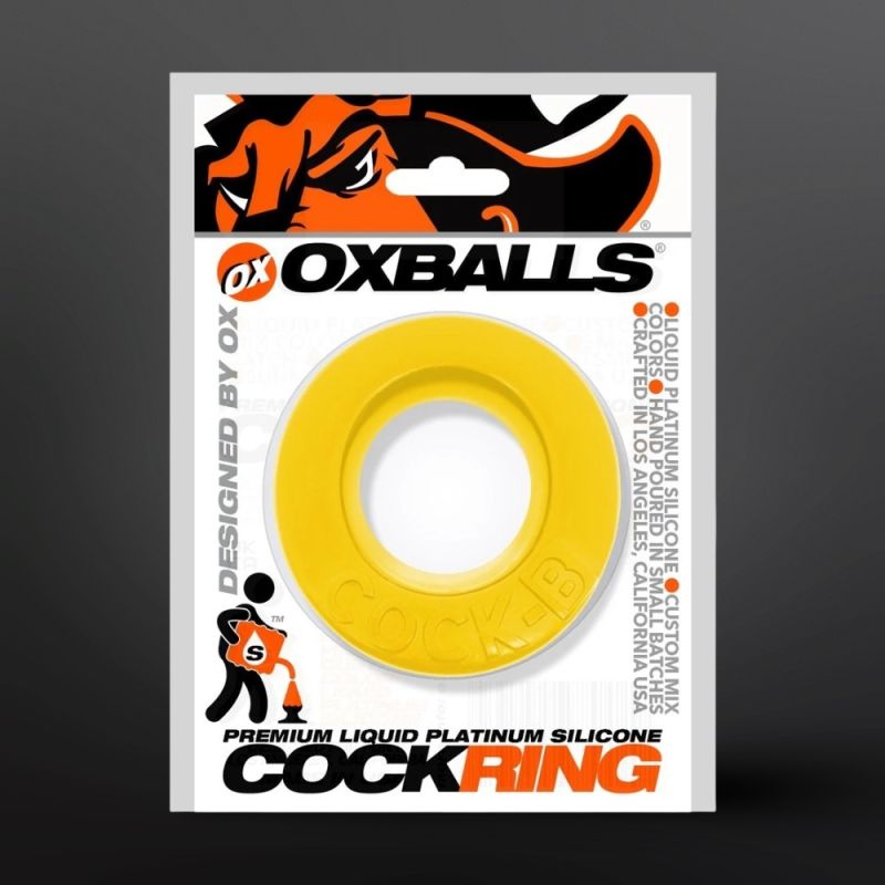 Cockring Oxballs COCK-B Bulge amarillo