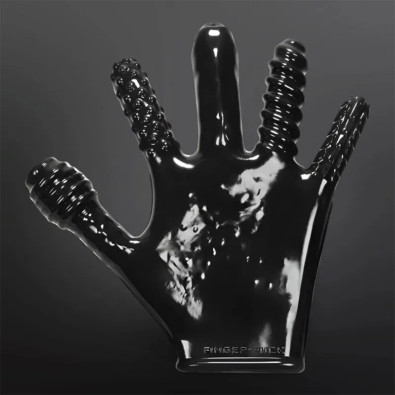 Anal penetration Oxballs Finger Fuck Glove