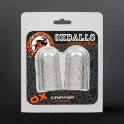 Ventouses tétons Oxballs GRIPPER Nipple Sucker Clear