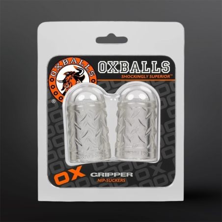 Ventose per capezzoli Oxballs GRIPPER Nipple Sucker Clear