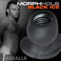 Oxballs MORPHHOLE-2 gaper plug - Black Ice L