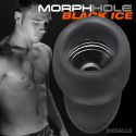 Plug anal Oxballs MORPHHOLE-1 Gaper Black Ice L