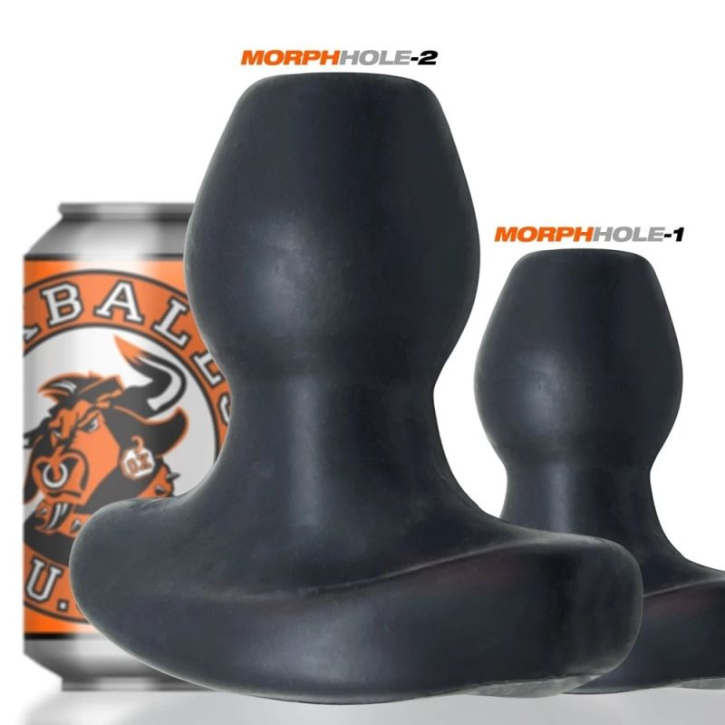 Oxballs MORPHHOLE-2 gaper plug - Black Ice L