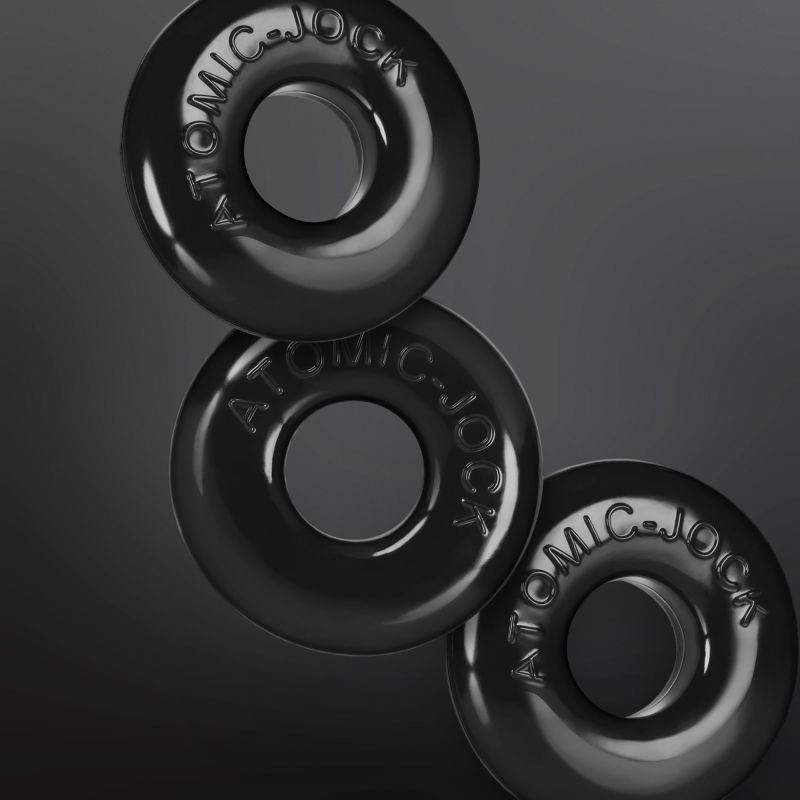 Cockring Oxballs RINGER schwarz 3er-Pack C-Ring
