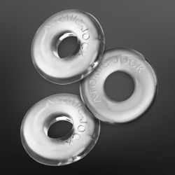 Cockring Oxballs RINGER Clear pack de 3 C-Ring
