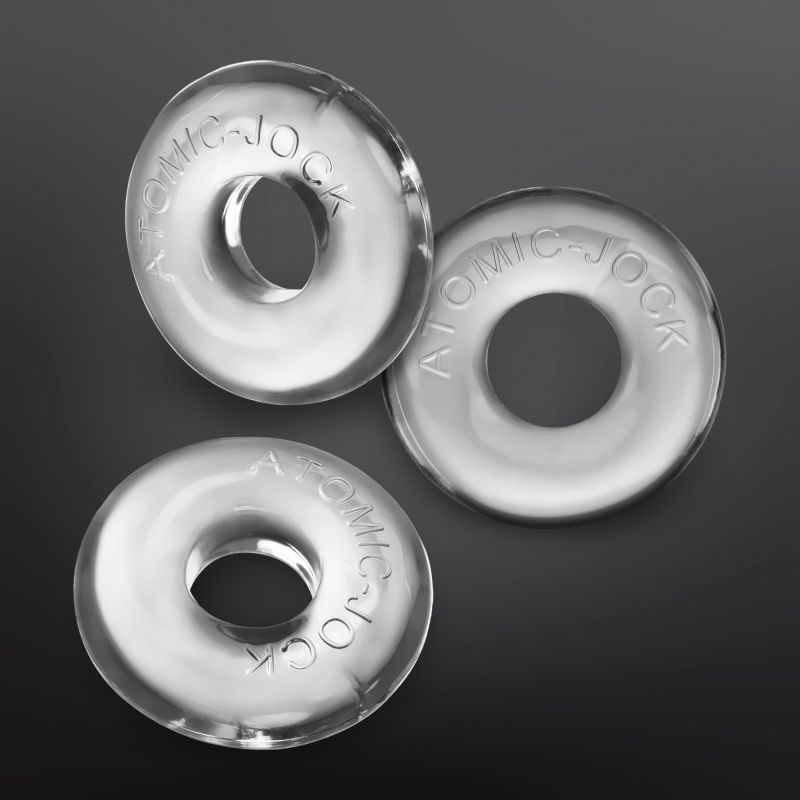 Cockring Oxballs RINGER Clear confezione da 3 C-Ring