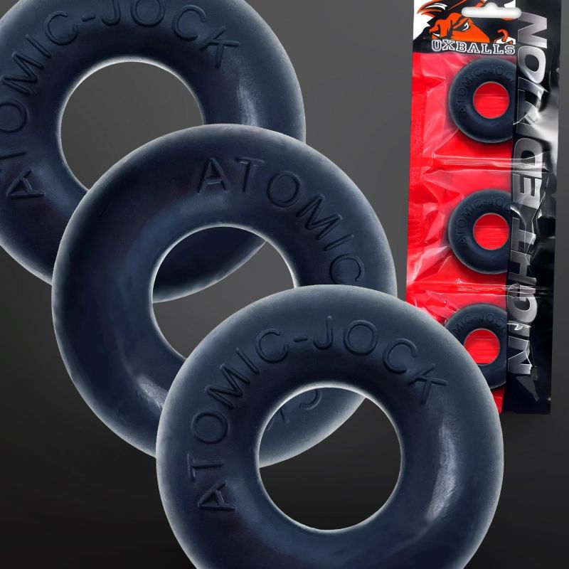Oxballs RINGER cockring 3-pack - NIGHT Edition