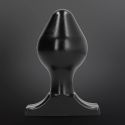 Plug anal PVC All Black 6"