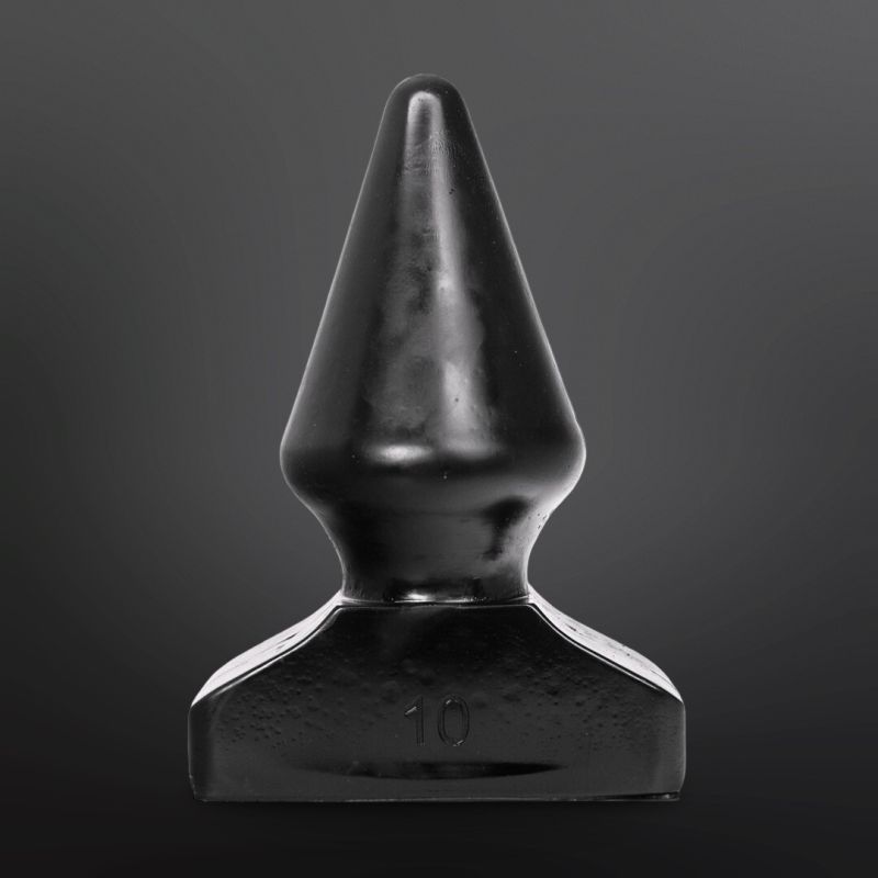 Plug anal PVC All Black 8"