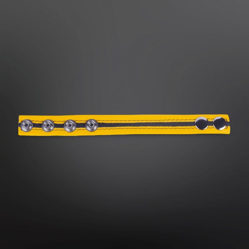 Cockring cuir réglable Tippy Jaune