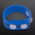 Cockring in pelle regolabile Tippy blu