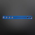 Cockring de cuero ajustable Tippy azul