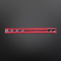 Cockring de cuero ajustable Tippy rojo