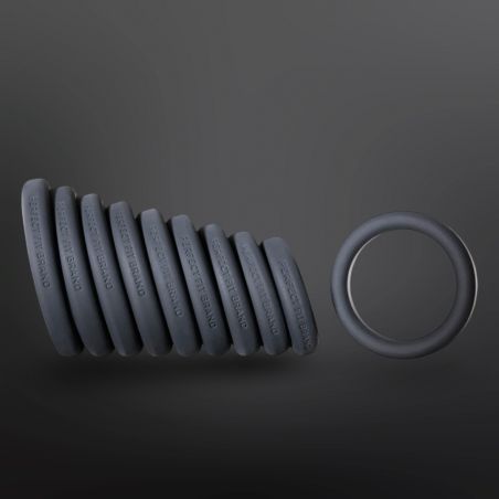 9 silikonowych pierścieni na penisa Play Zone Perfect Fit