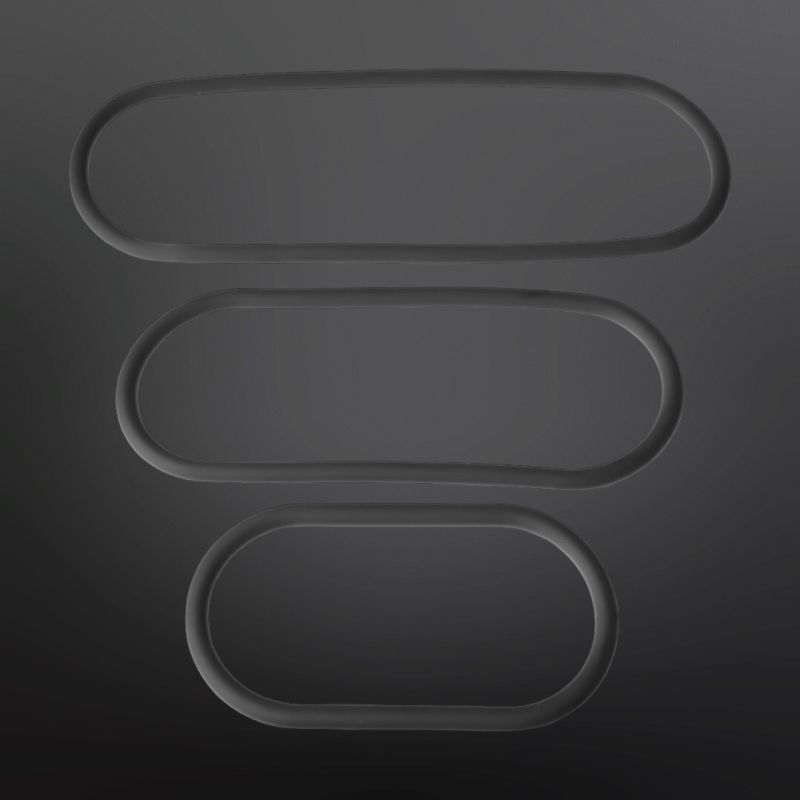 Cockring Slim Wrap Ring Perfect Fit, 3-pak