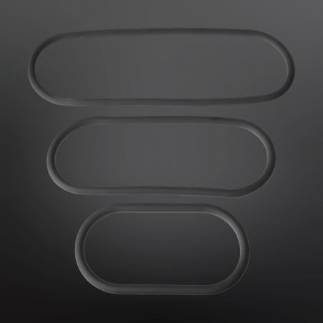 Cockring Slim Wrap Ring Perfect Fit Paquete de 3