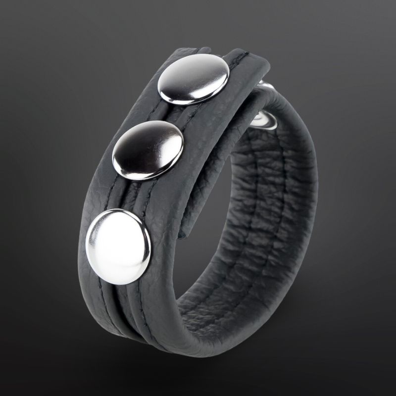 Cockring Cuir Adjustable The Red Noir