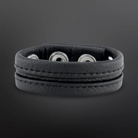 Adjustable Leather Cockring The Red Black