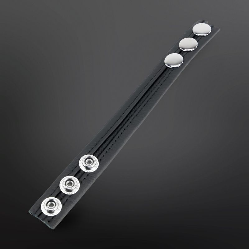 Cockring in Pelle Regolabile The Red Nero