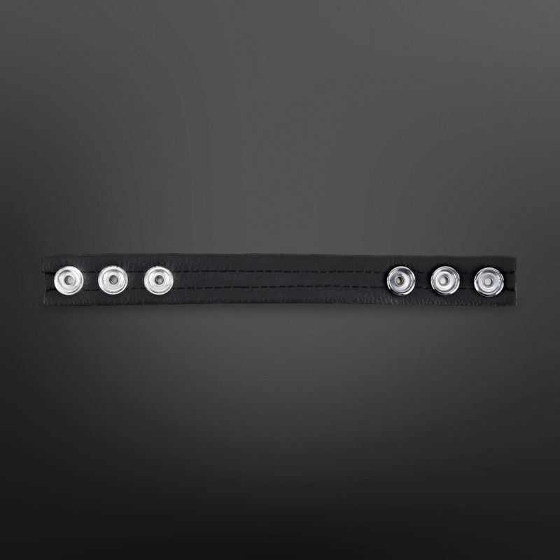 Regulowany Skórzany Cockring The Red Niebieski