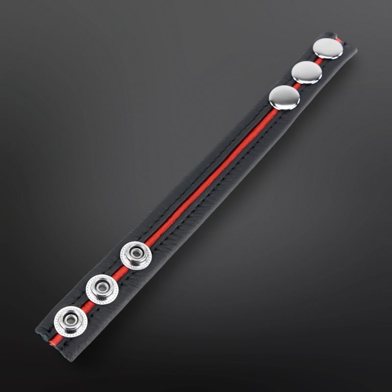 Cockring in Pelle Regolabile The Red Rosso