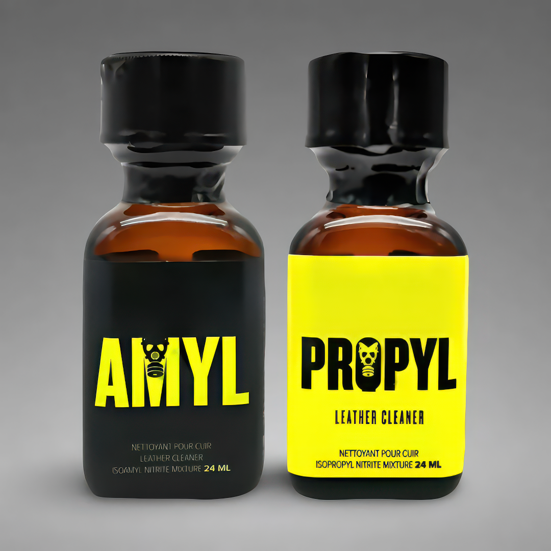 Poppers leather cleaner gay